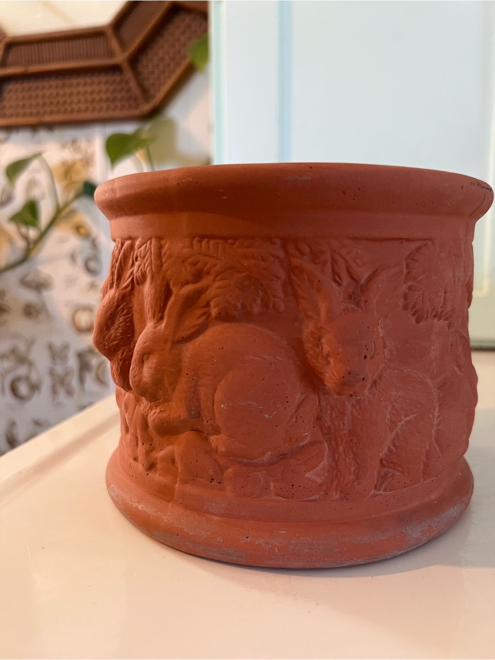 Bunny Terracotta Planter